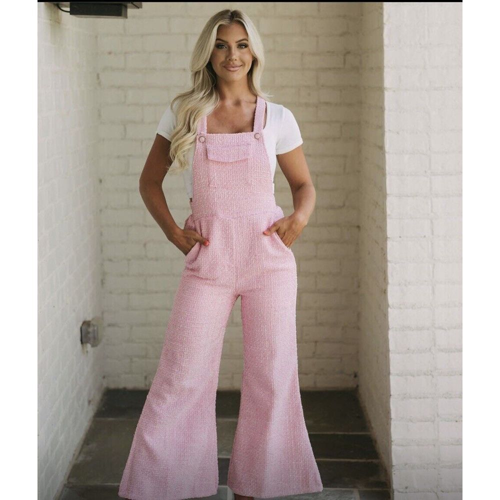 Pink Women's Jumpsuit